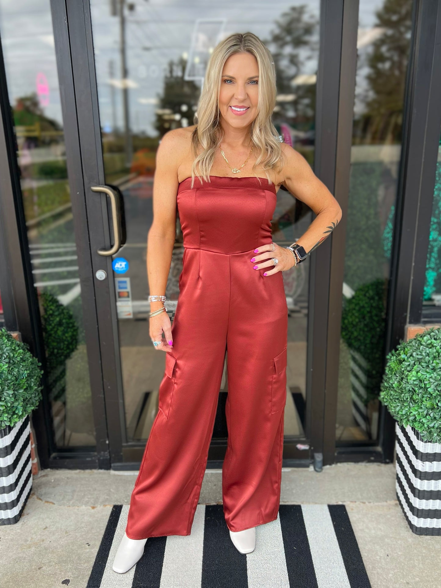 Tube Cargo Jumpsuit