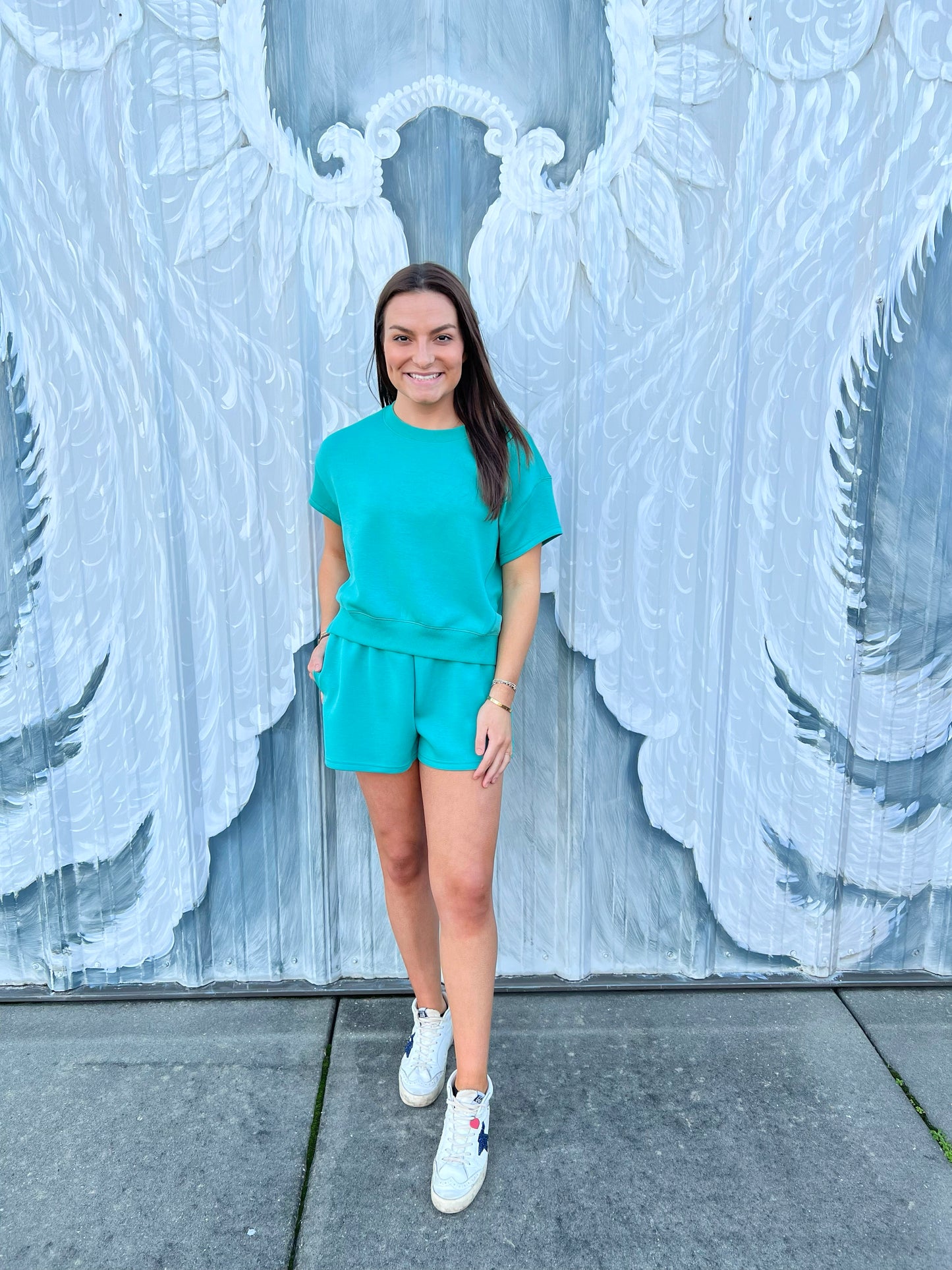 VH Cloud Fleece Cropped Tee