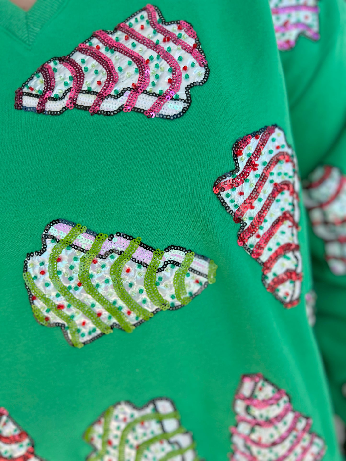 QOS Little Debbie Trees Sweatshirt