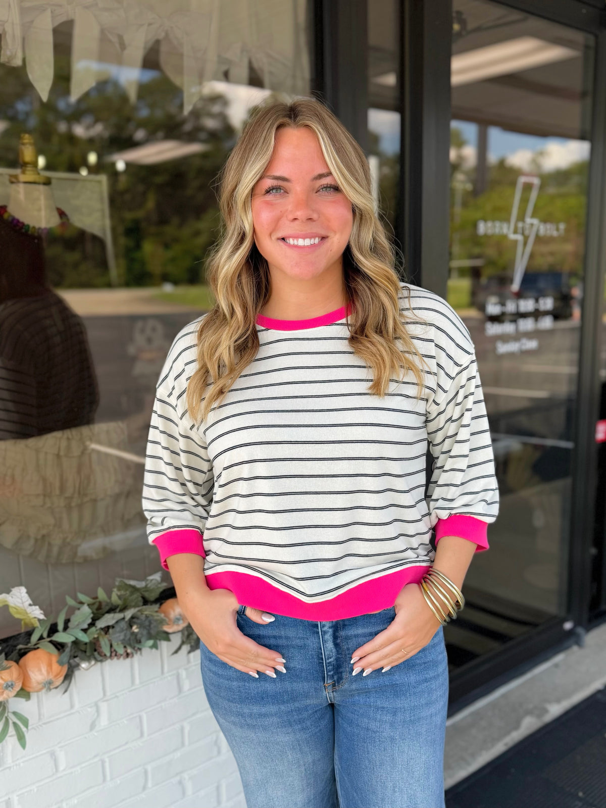 Casual Stripe Top