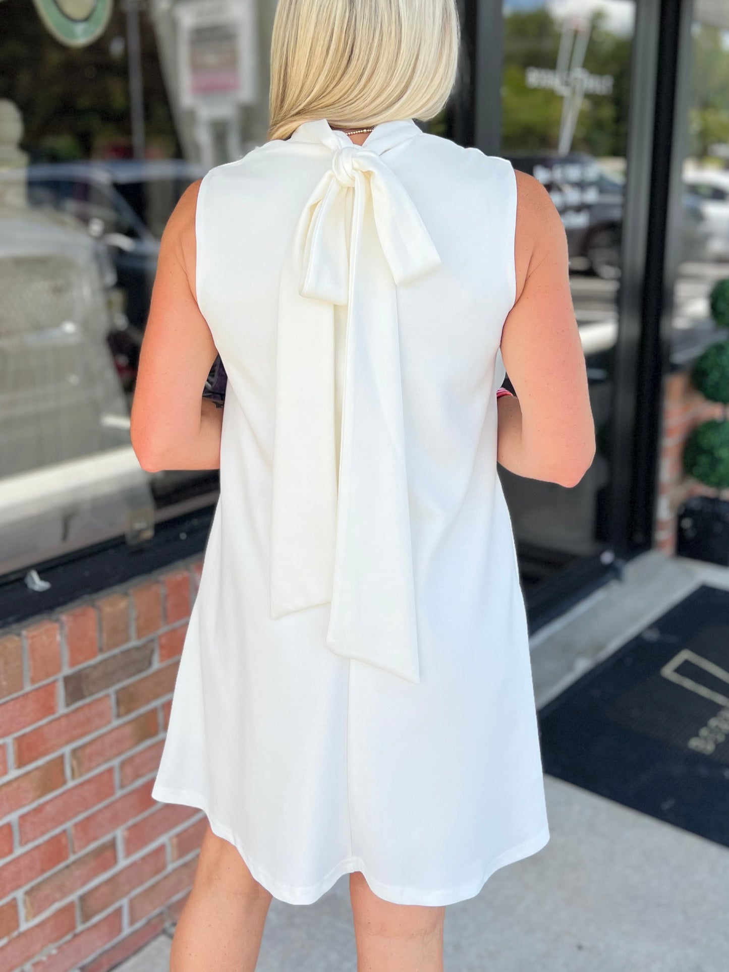 3D Flower Mini Dress