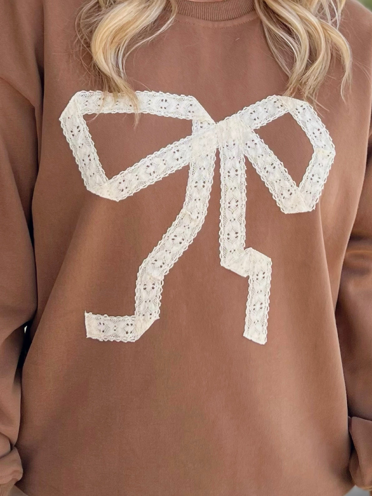 Vintage Bow Sweatshirt