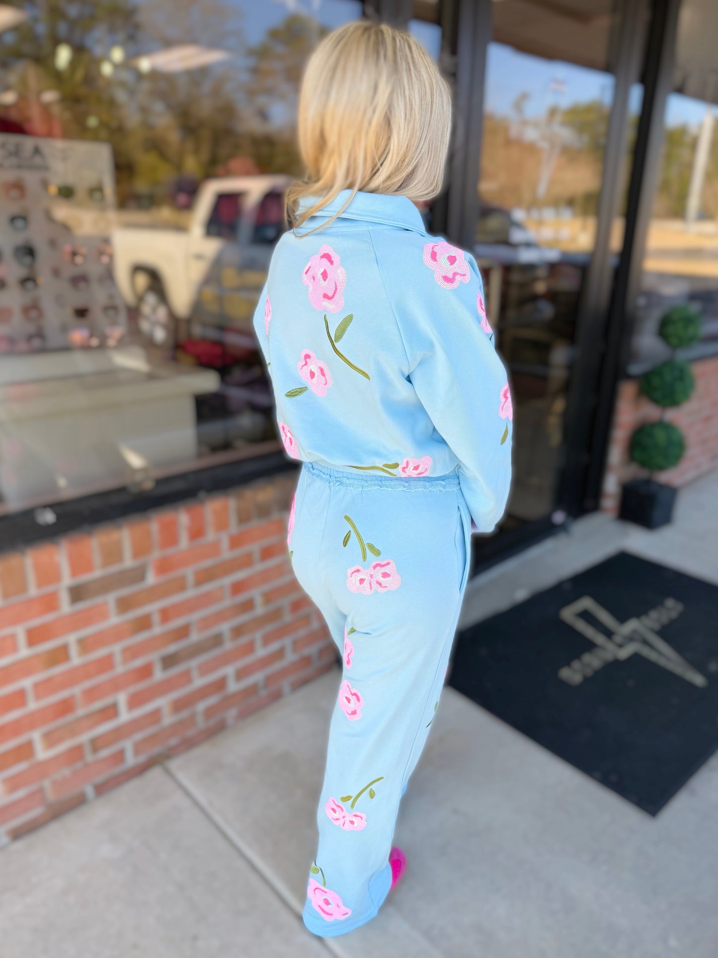 Brianna Cannon Floral Sweatpants