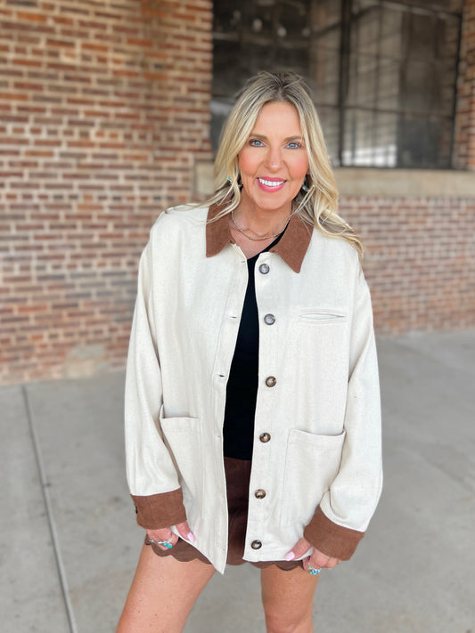 Button Down Barn Jacket