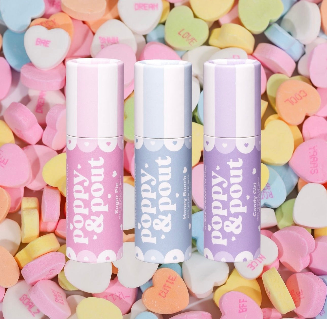 poppy & pout lip balm