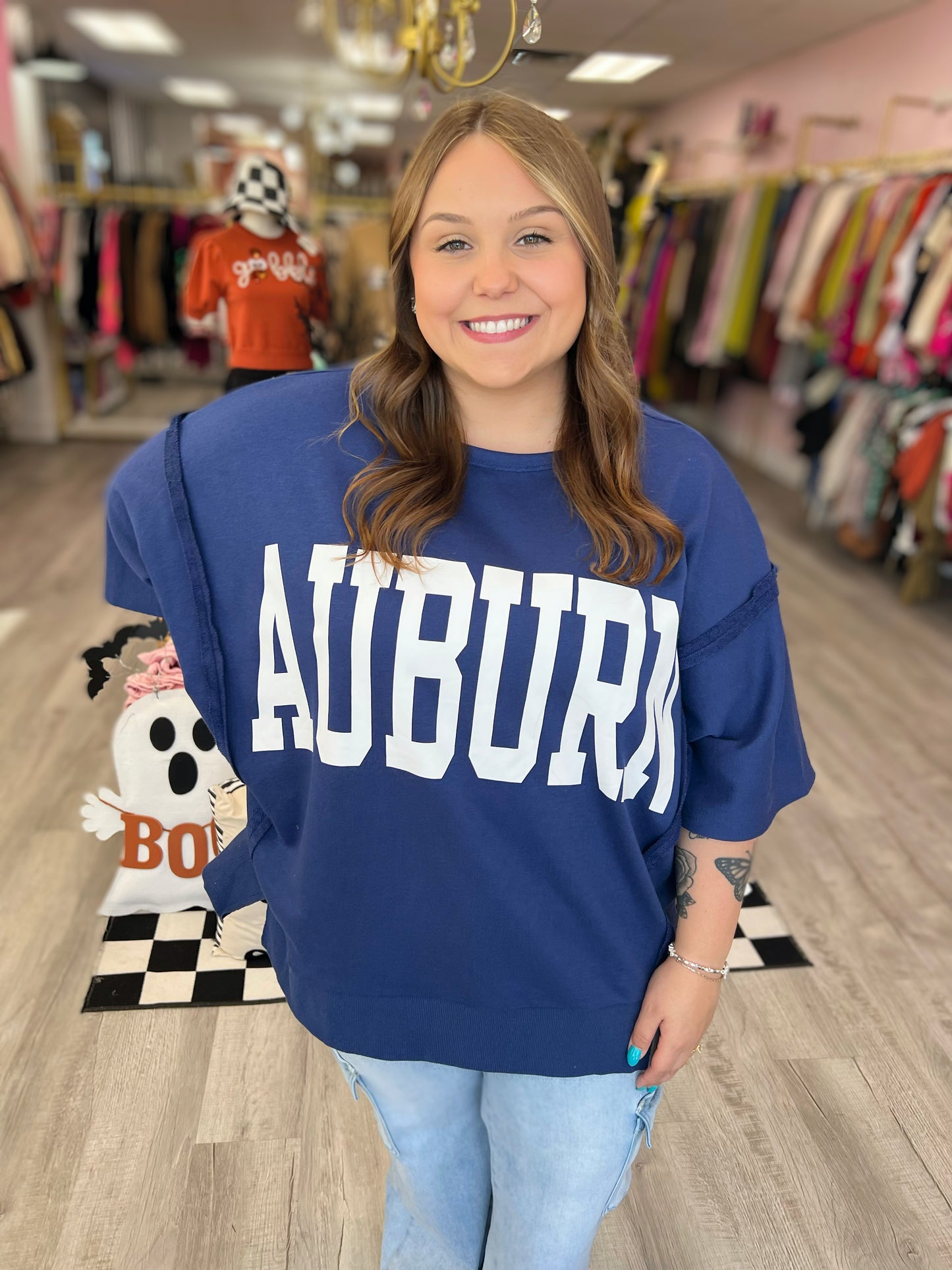 AUBURN Oversized Pullover