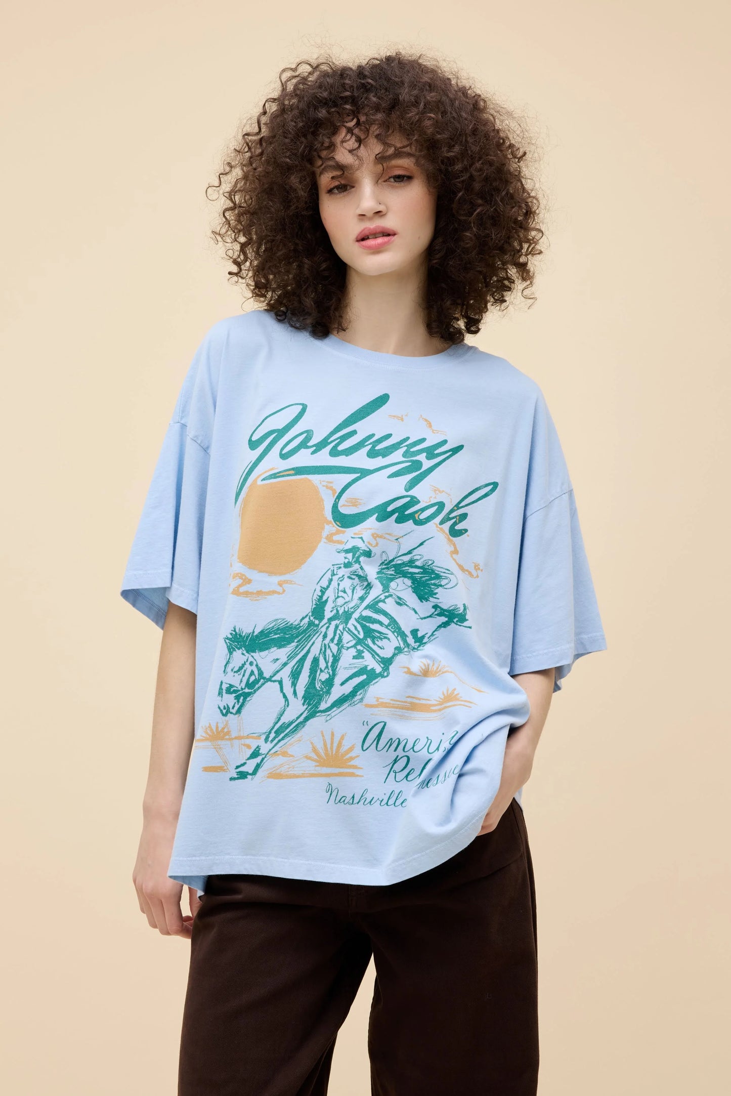 Daydreamer Johnny Cash American Rebel OS Tee