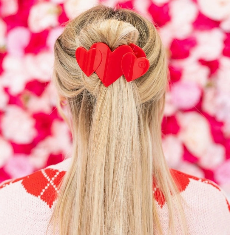 Teleties: Heart to Heart Flat Clip