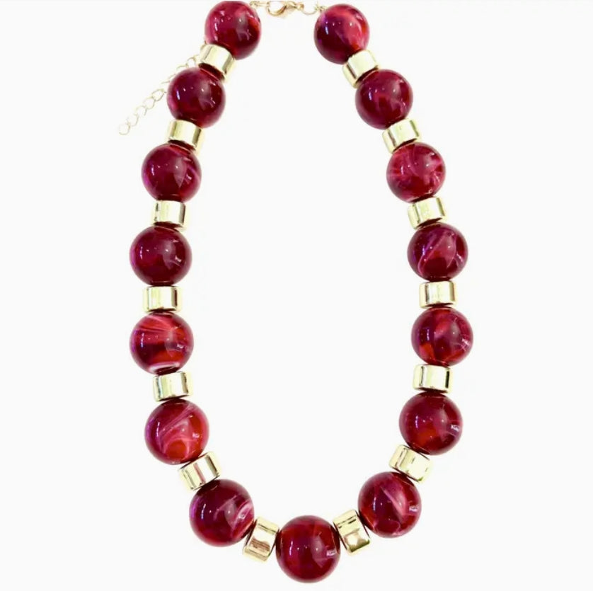 Jessica Chunky Beaded Necklace