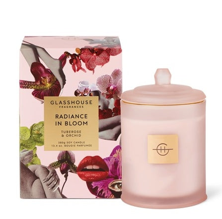 Glasshouse: Radiance in Bloom 13.4oz Candle