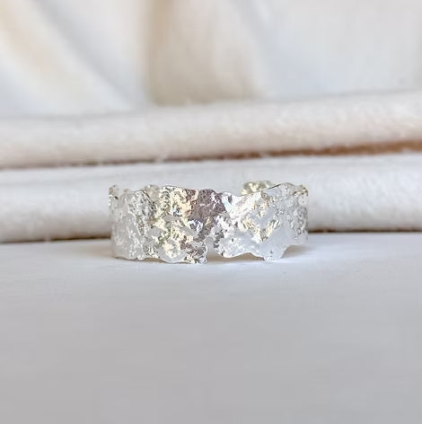 Easton Elle Plated Cuff- Silver