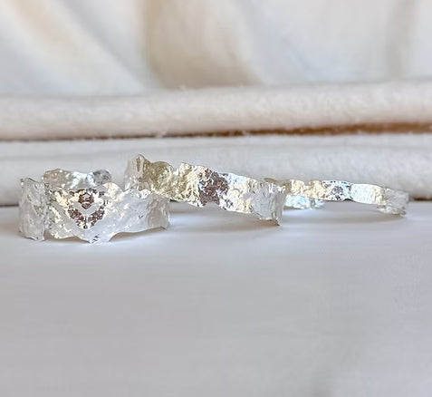 Easton Elle Plated Cuff- Silver