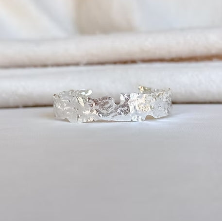 Easton Elle Plated Cuff- Silver