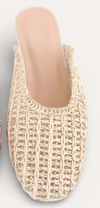 Woven Mules