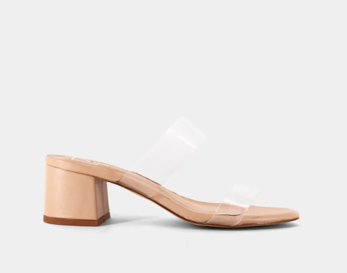 Heather Clear Heel