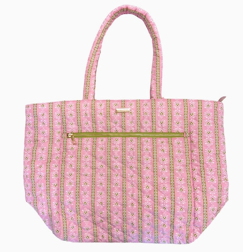 Laura Park Quilted Tote Bag