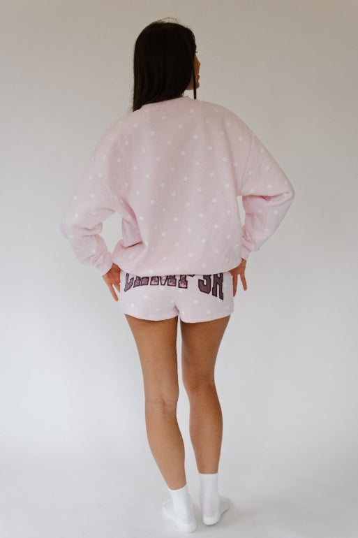 HC Pink Sprinkle Camp3r Crewneck