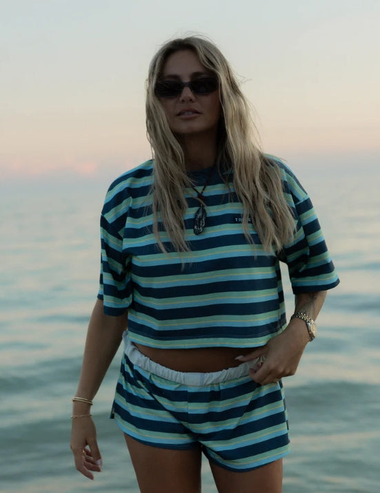 Tribe Kelley: Way Down South - Striped Boxer Shorts