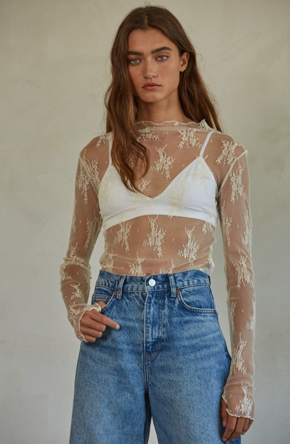 Aubrey Lace Top