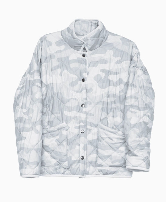 Muted Camo Quilted Jacket