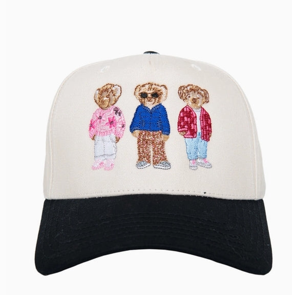Teddy Bear Vintage Hat
