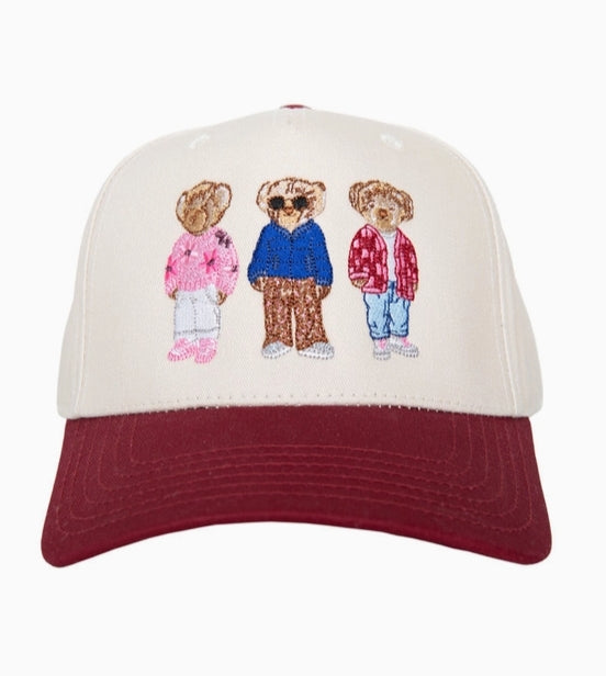 Teddy Bear Vintage Hat