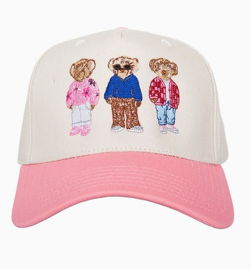 Teddy Bear Vintage Hat