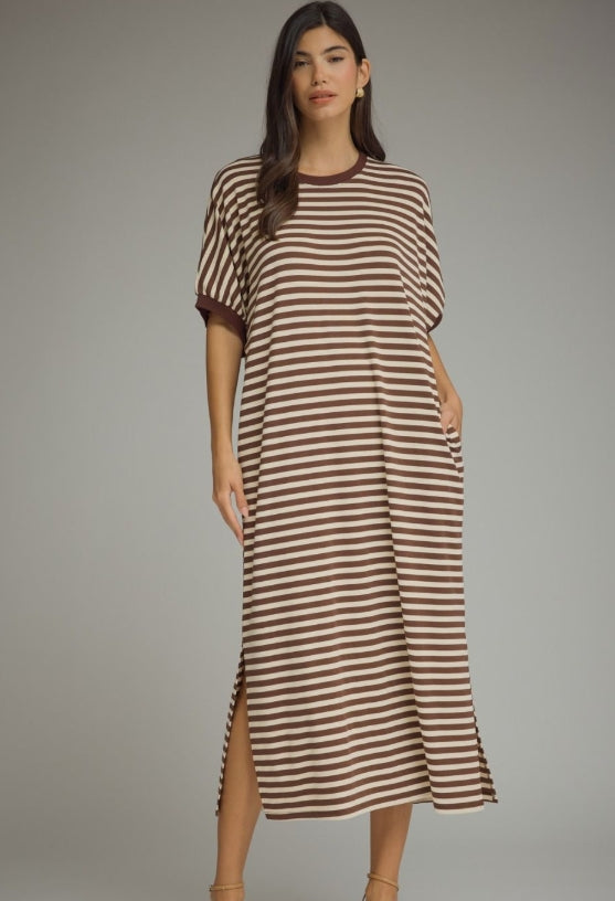 Sierra Stripe Midi Dress