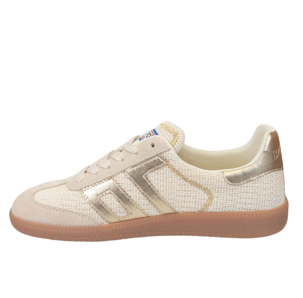 Back 70 Streetwear Iuta Sneaker in Gold