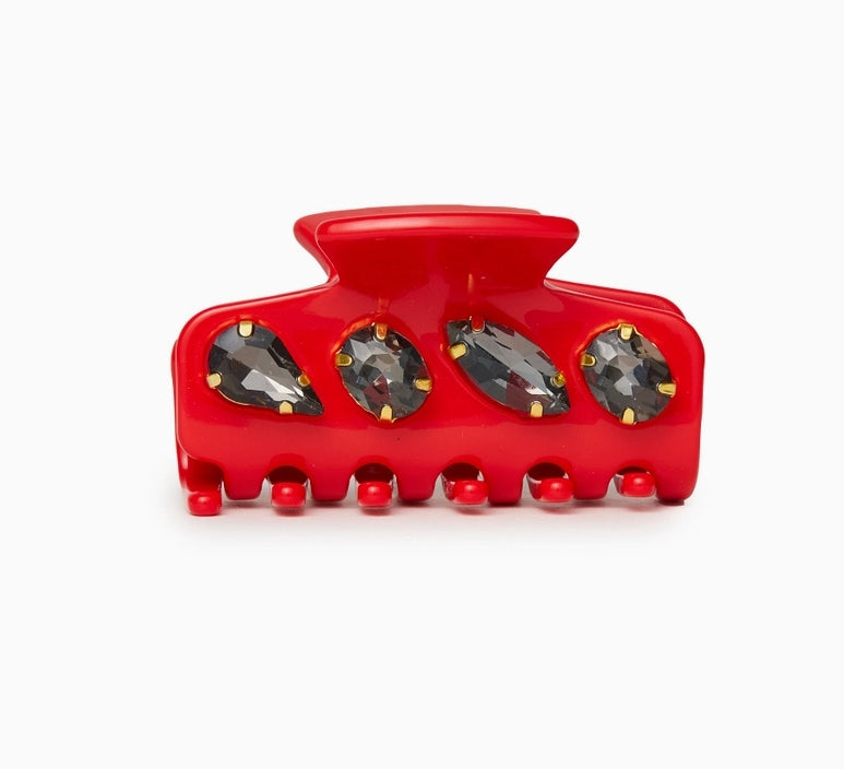 Lele Sadoughi Mini Crystal Claw Clip