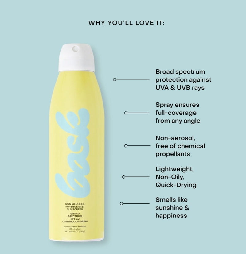 Bask Spf 30 Non-Aerosol Spray Sunscreen