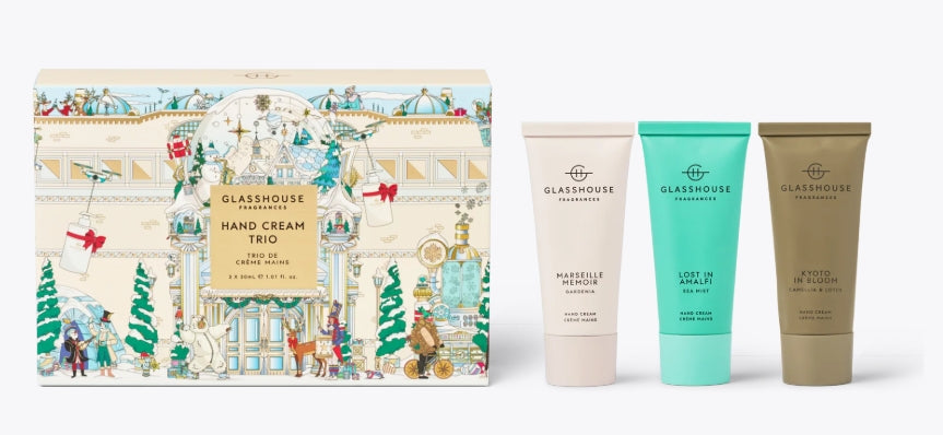 Glasshouse Hand Cream Trio