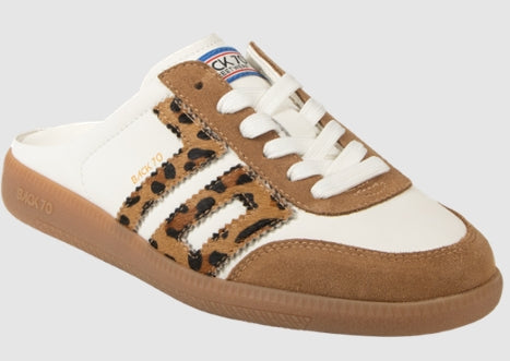 Back 70 Easter in White Leopard