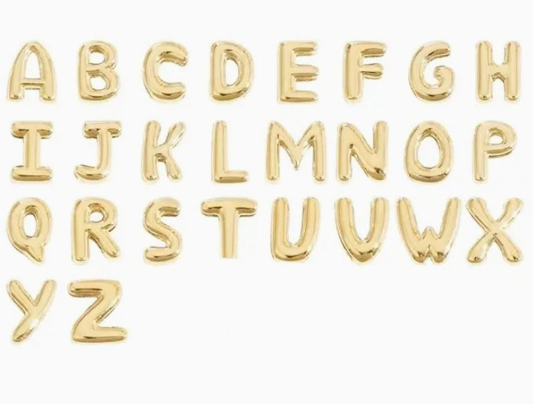 Gold Slider Initials
