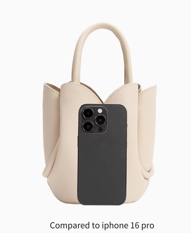 Mini Tulip Leather Bag