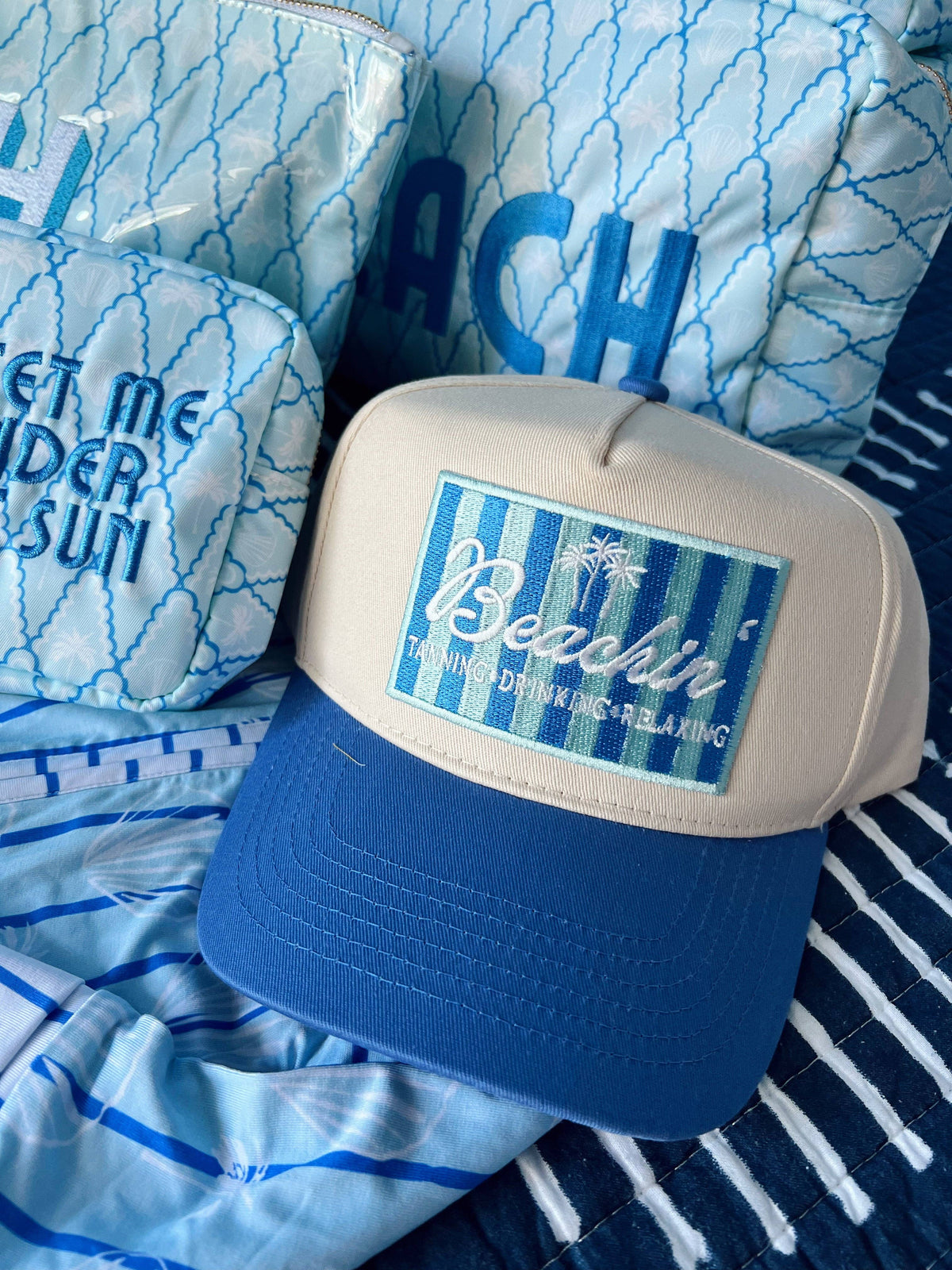 Beachin' Vintage Trucker Hat