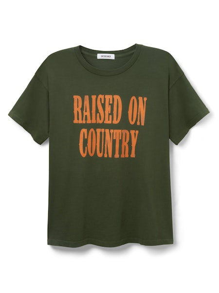 Daydreamer Raised on Country Merch Tee