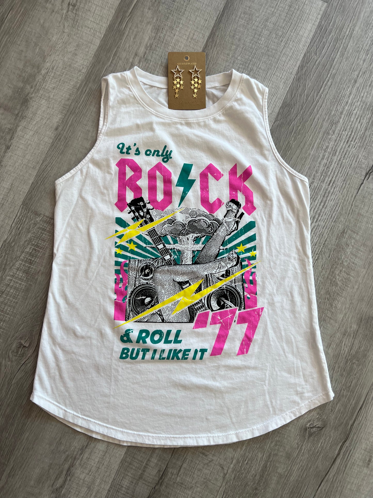 Rock N Roll Graphic Tank