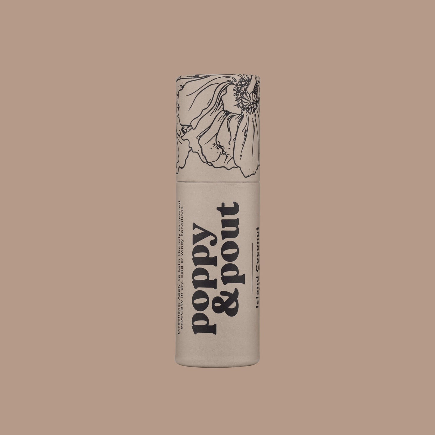 poppy & pout lip balm
