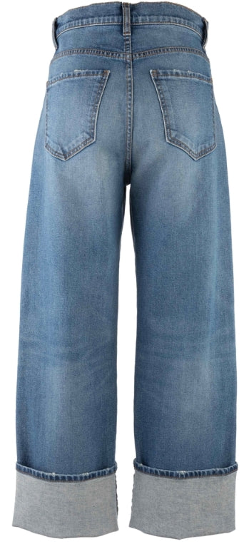 Kut Sienna HR WL: Roll Up Jeans