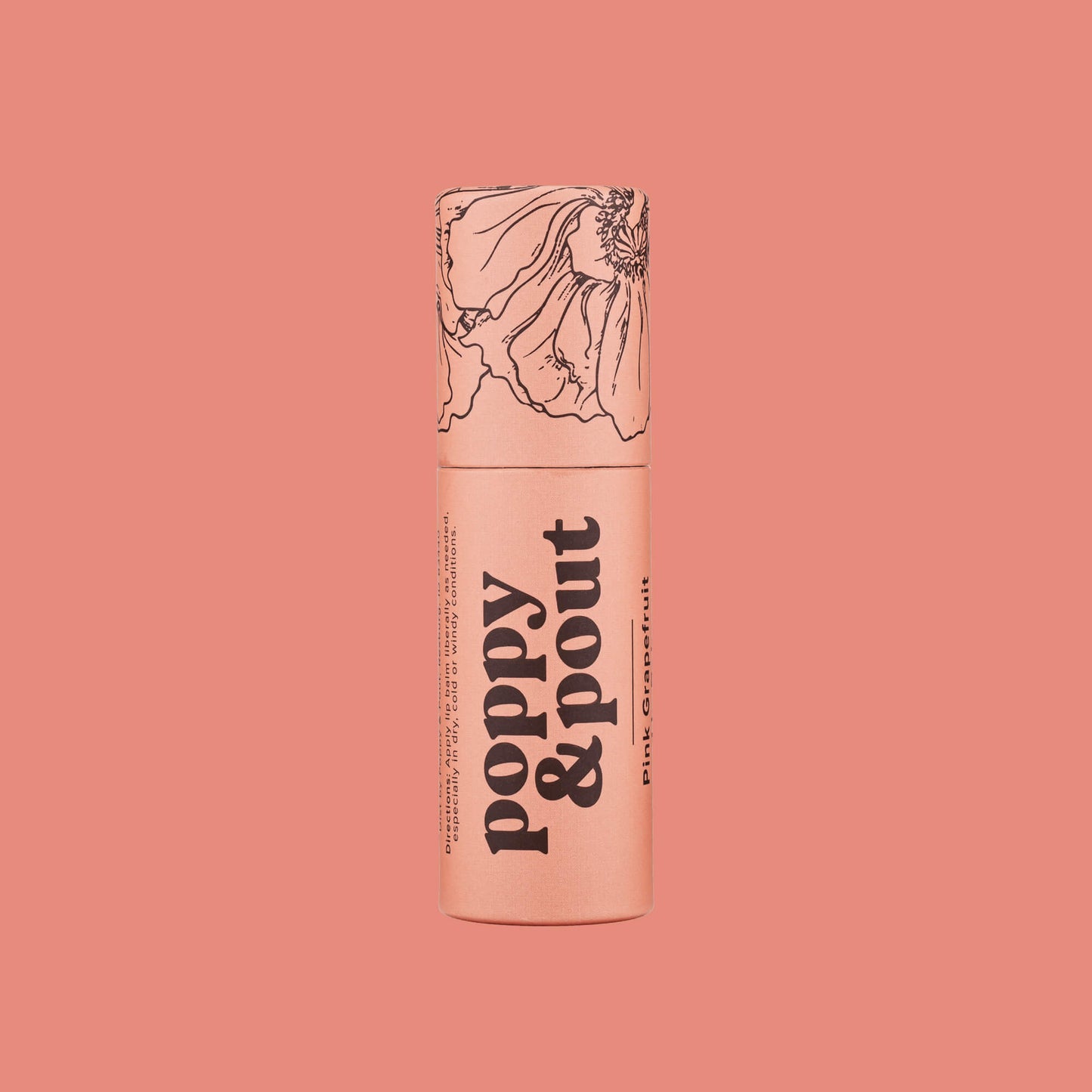 poppy & pout lip balm