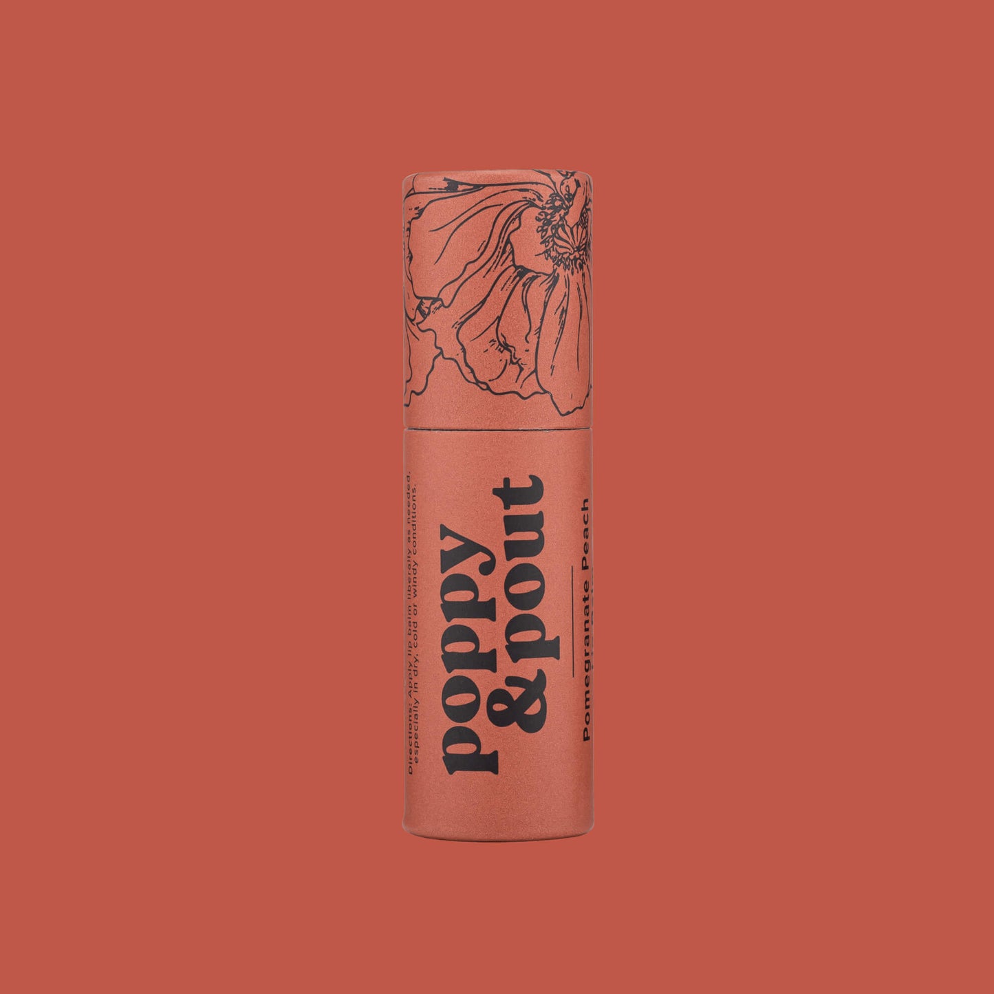 poppy & pout lip balm
