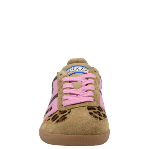 Back 70 Squid Sneaker in Leopard Zebra
