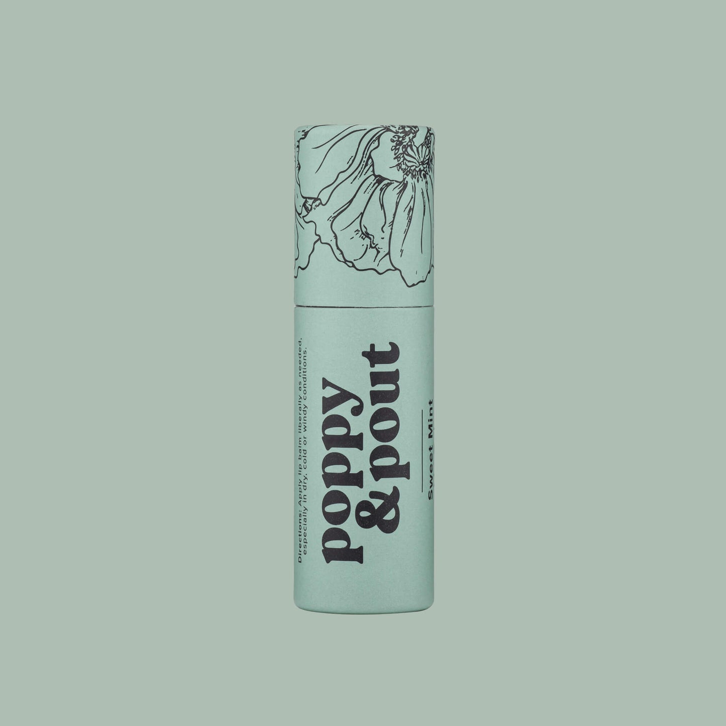 poppy & pout lip balm