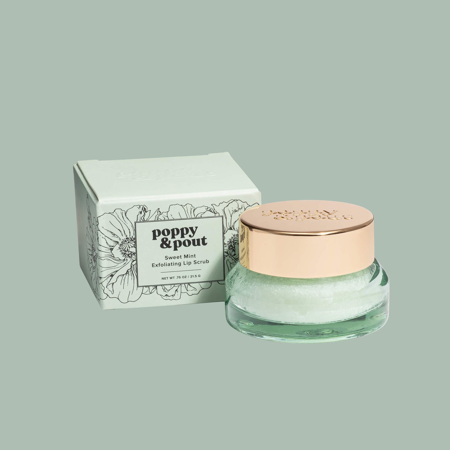 poppy & pout lip scrub
