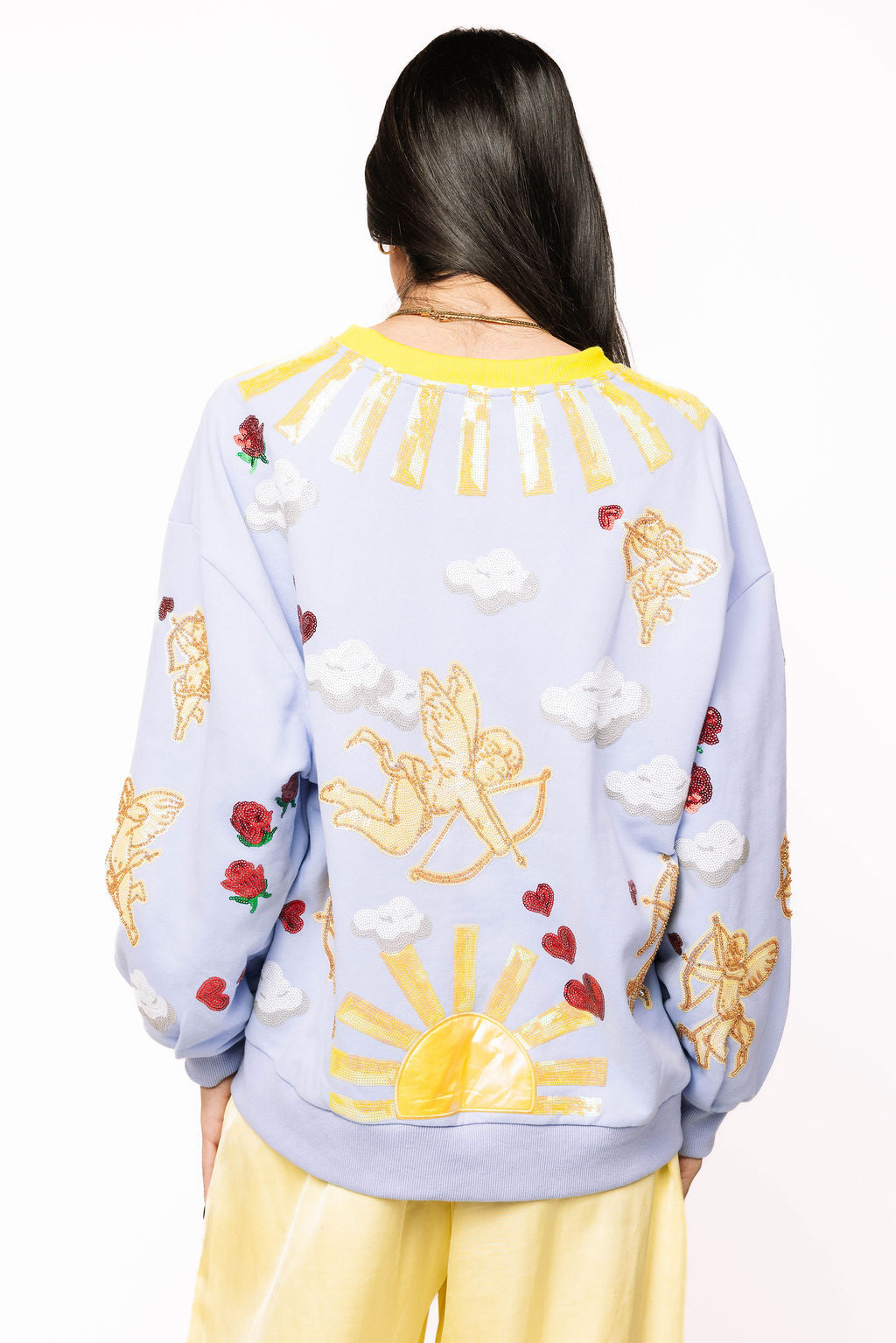 QOS Cupid in the Sky Sweatshirt