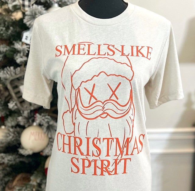 Smells Like Christmas Spirit Tee