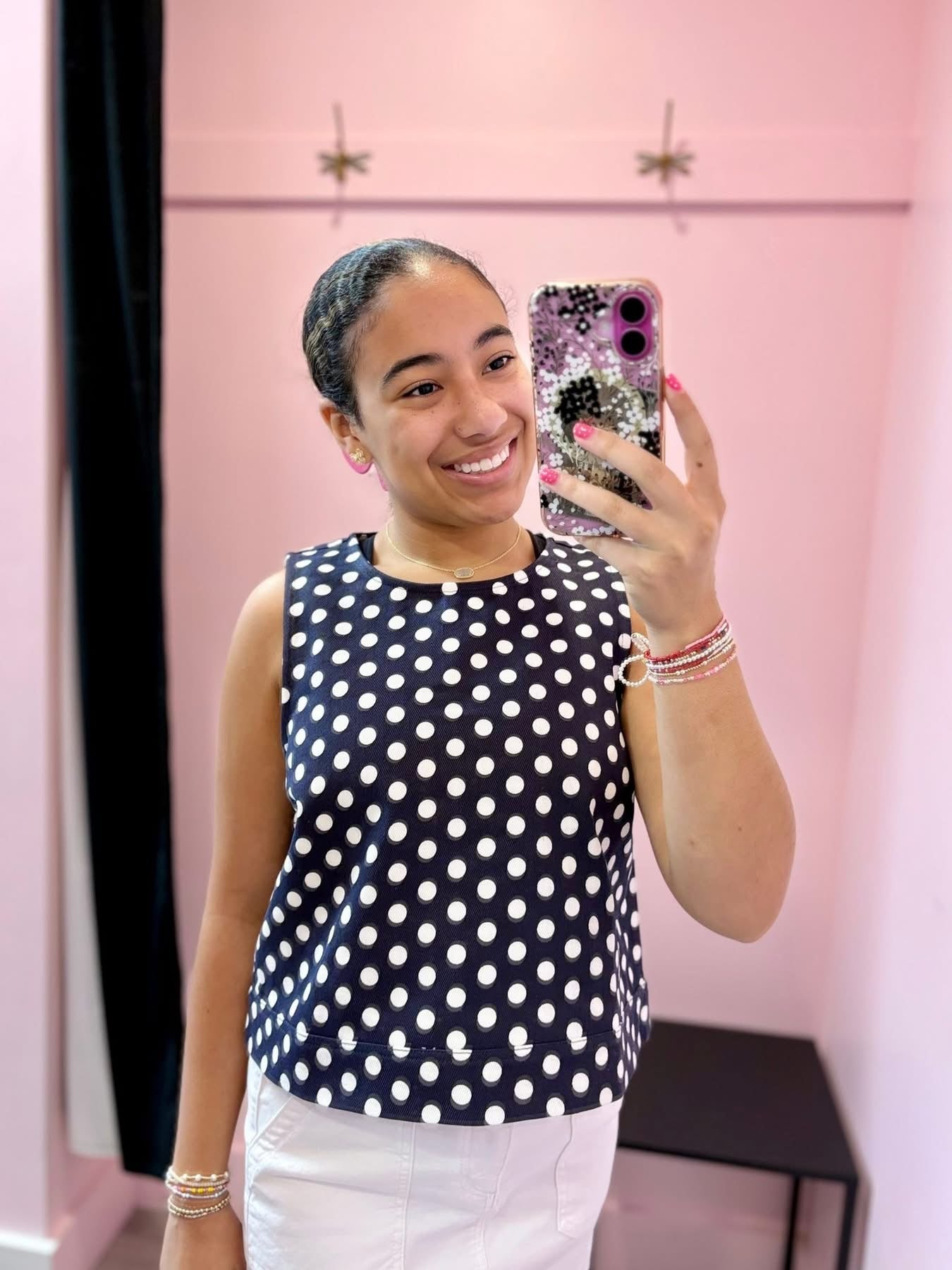 Emmy Polka Dot Top