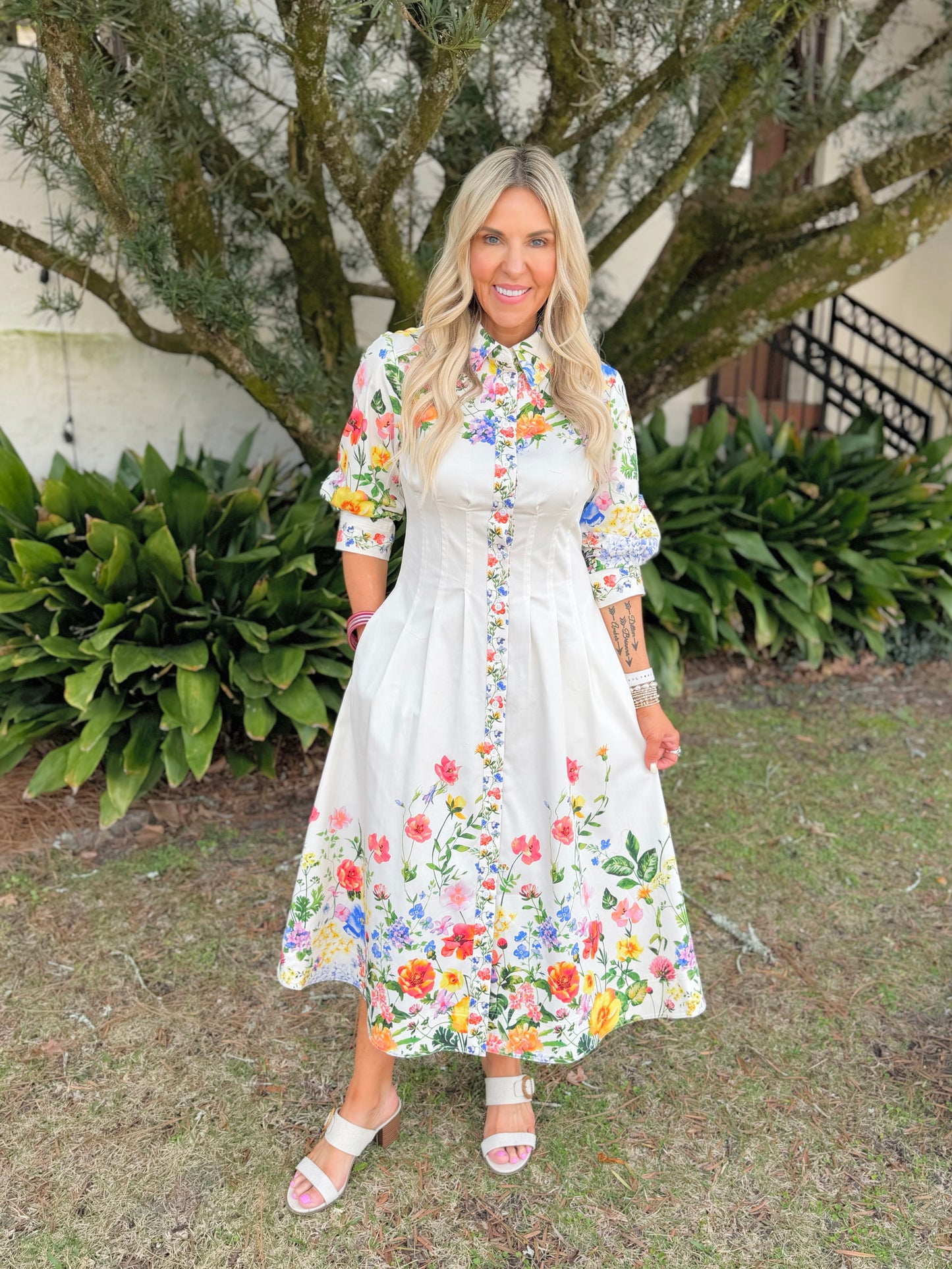 Enchanted Floral Dress