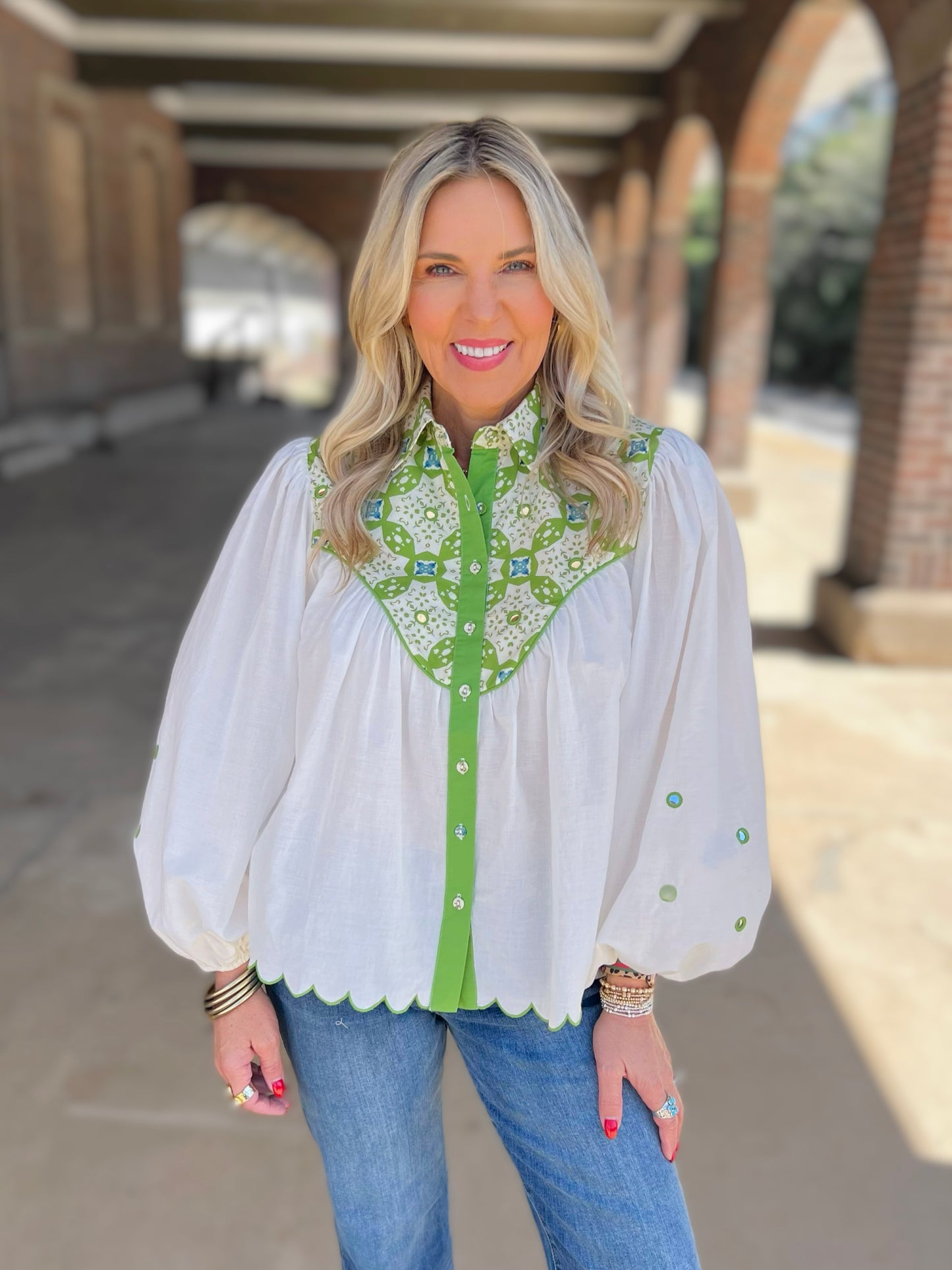 Brooks Avenue Maria Blouse